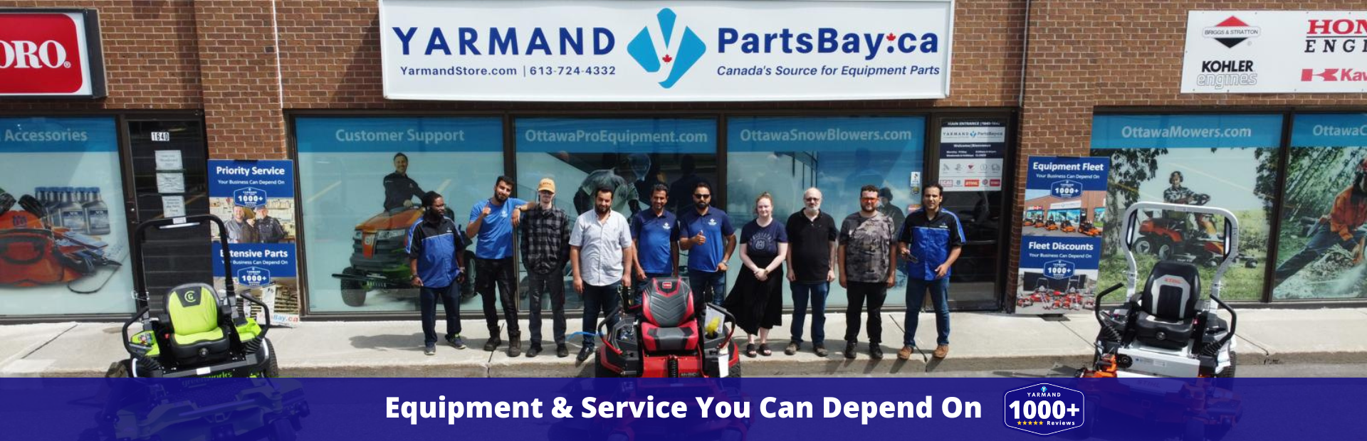 YARMAND Equipment And Service Your Can Depend On 